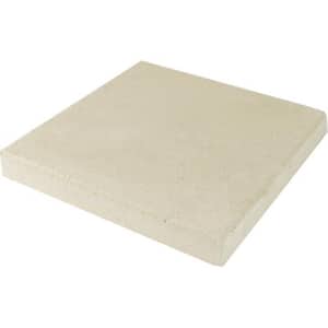 15.75 in. x 15.75 in. x 1.75 in. White Concrete Step Stone (90- Piece Pallet)
