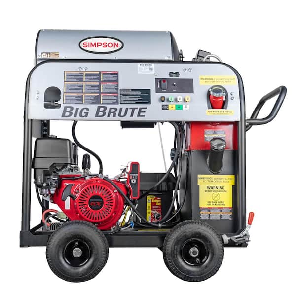 SIMPSON 4000 PSI 4.0 GPM Hot Water Gas Pressure Washer with HONDA GX390 Engine