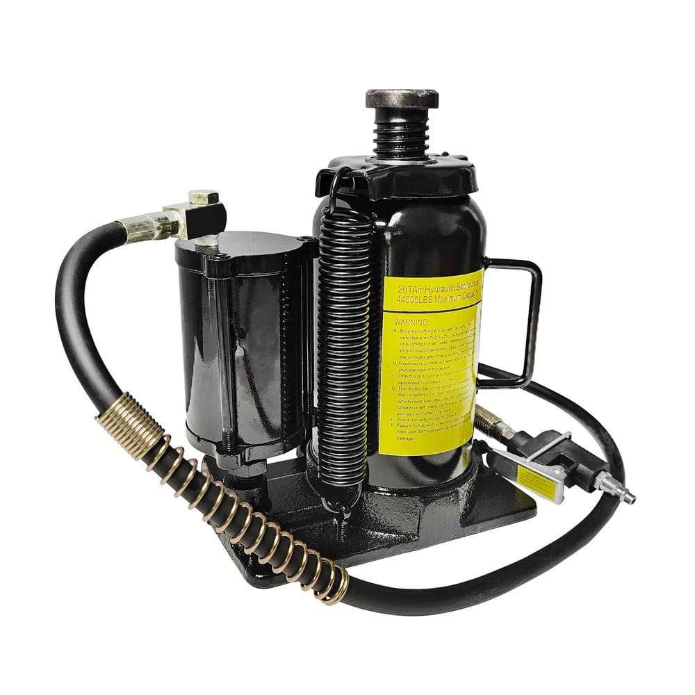 20-Ton 10.23-20.07 in. Lifting Range Air Hydraulic Bottle Jack with Manual Handle price history on PriceWatchPro