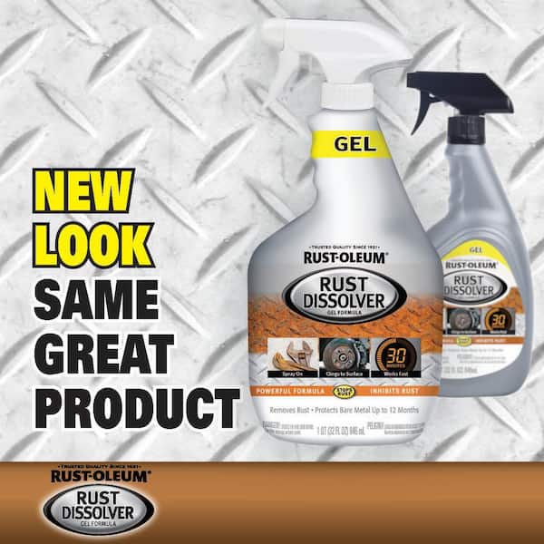 Grip Clean | Heavy Duty Rust Remover Cleaner & Dissolver (Reusable Solution soak): 1 Gallon Bottle - Great for Home & Auto Metal Cleaner, Men's