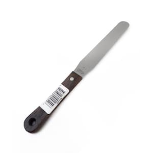 7 in. Stainless Steel Wooden Handle Spatula
