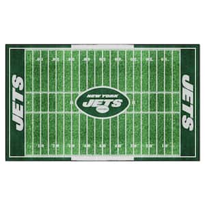 FANMATS Super Bowl LV 3 x 6 Green Indoor Runner Rug in the Rugs department  at