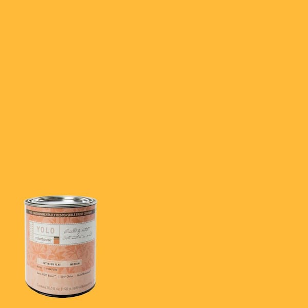 YOLO Colorhouse 1-Qt. Aspire .06 Flat Interior Paint-DISCONTINUED