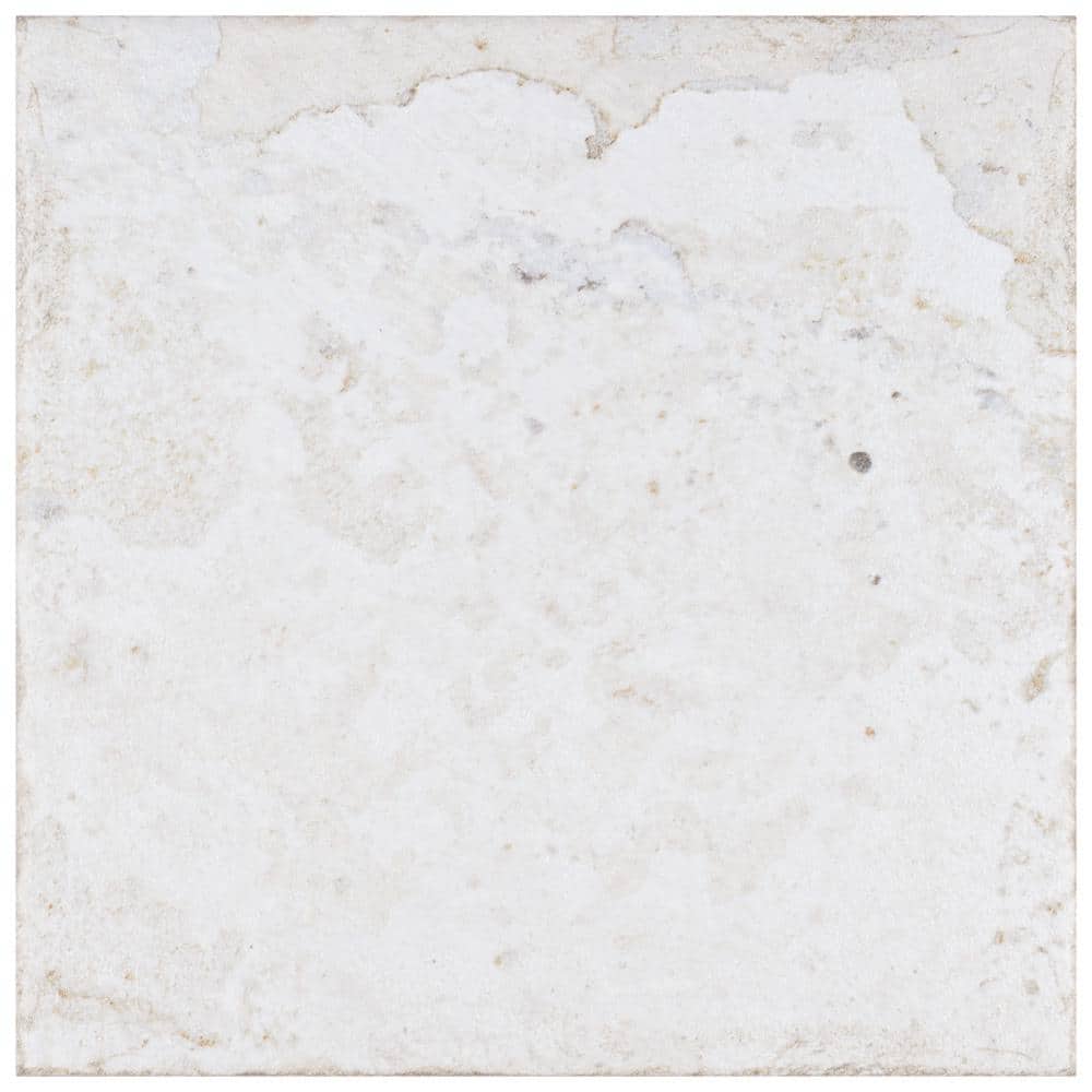 Aevum White 7-7/8 in. x 7-7/8 in. Ceramic Wall Take Home Tile Sample price history on PriceWatchPro