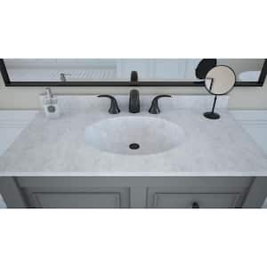 Chesapeake 31 in. Solid Surface Vanity Top with Basin in Ice