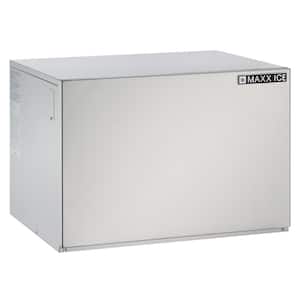 30 in. Modular Ice Machine, 602 lbs, Full Dice Ice Cubes, in Stainless Steel