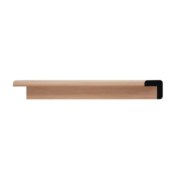 Ekena Millwork WM206 0.75 in. D x 0.75 in. W x 6 in. L Wood (Cherry) Chair Rail Sample