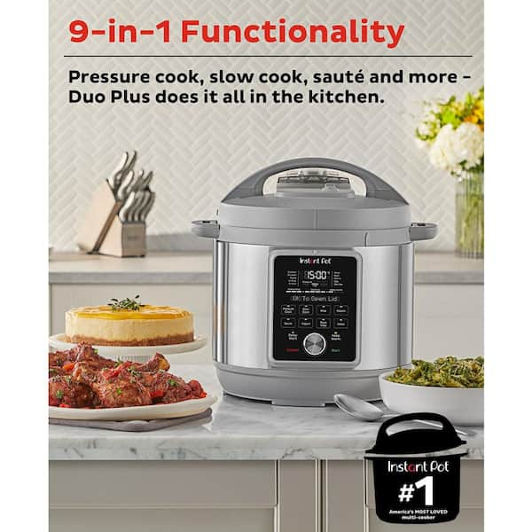  Instant Pot Duo Plus 9-in-1 Electric Pressure Cooker