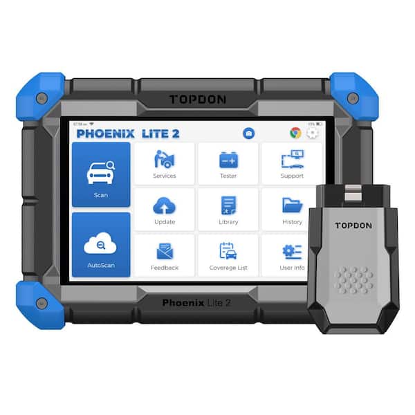 OBD2診断機 TOPDON ArtDiag500S TOPDON ArtiDiag500-5 in. Scan Tool-PCM/TCM/ABS/SRS AD500