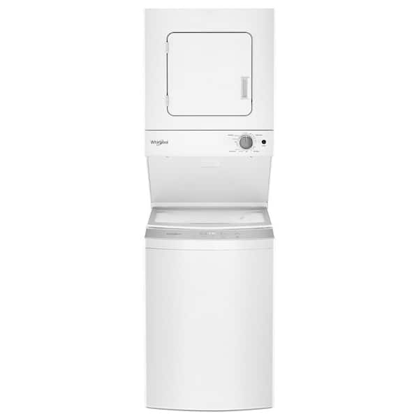 Whirlpool 1.6 cu. ft. White All-in-One Vented Electric Washer Dryer Combo with 6-Wash Cycles and Wrinkle Shield