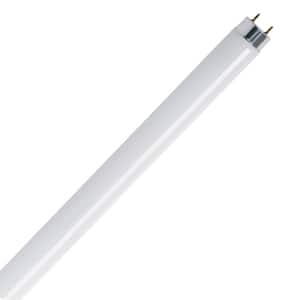 17-Watt 2 ft. T8 G13 Linear Fluorescent Tube Light Bulb, Cool White 4100K (2-Pack)