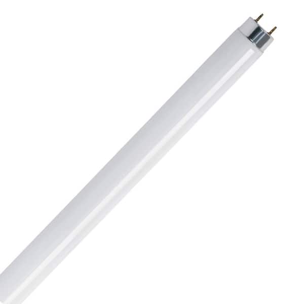 Feit Electric 17-Watt 2 ft. T8 G13 Linear Fluorescent Tube Light Bulb, Cool White 4100K (2-Pack)
