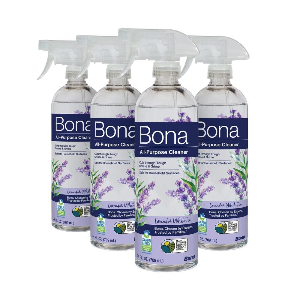 Bona 24 oz. Lavender White Tea All-Purpose Cleaner (4-Pack