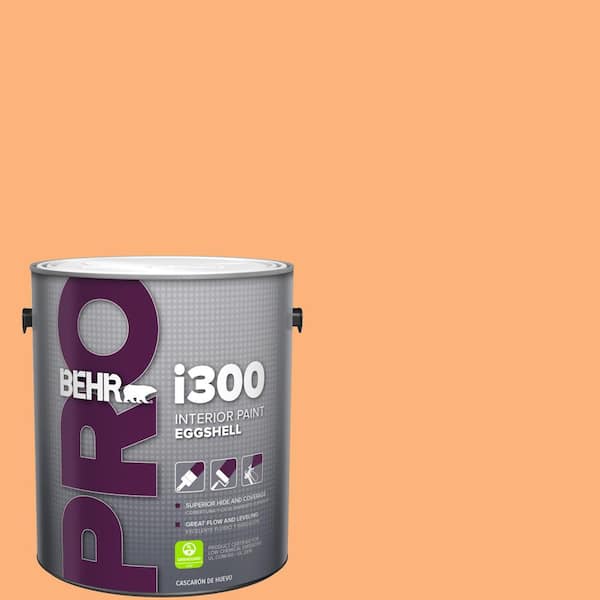 BEHR PRO 1 gal. #P220-5 Fuzzy Peach Eggshell Interior Paint
