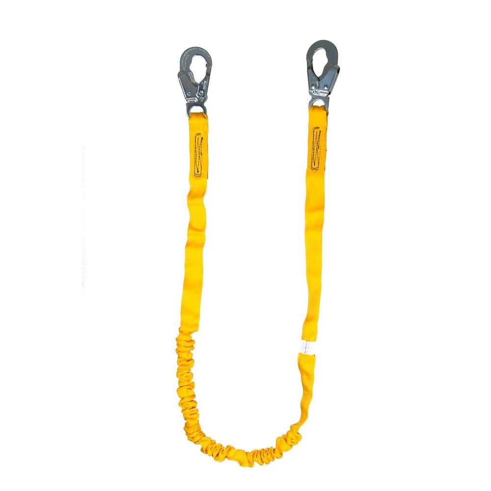 Details about   Guardian Fall Protection 11200 IS-72 6-Foot Internal Shock Lanyard with snap 