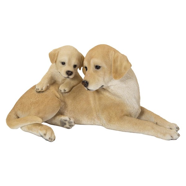 HI-LINE GIFT LTD. Mother and Baby Labrador Statues