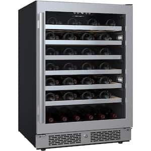 Single Zone 53-Bottle Built-In Wine Cooler