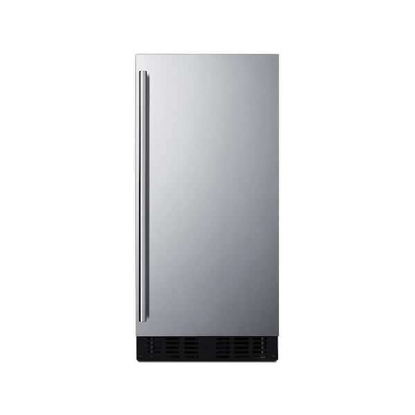 Summit Appliance 1.72 cu. ft. Mini Fridge in Stainless Steel without Freezer ADA Compliant ASDS1523 The Home Depot