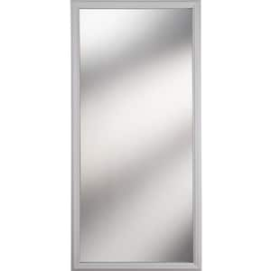 1-Lite Clear Glass 22 in. x 48 in. x 1 in. with White Frame Replacement Glass Panel