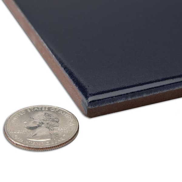 Merola Tile Monocolor Premium Noche 7-7/8 in. x 7-7/8 in