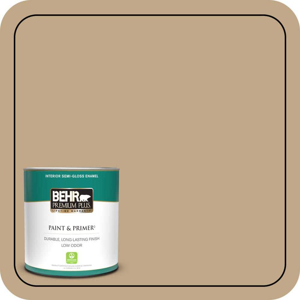 1 qt. #T16-16 Symphony Gold Semi-Gloss Enamel Low Odor Interior Paint & Primer price history on PriceWatchPro