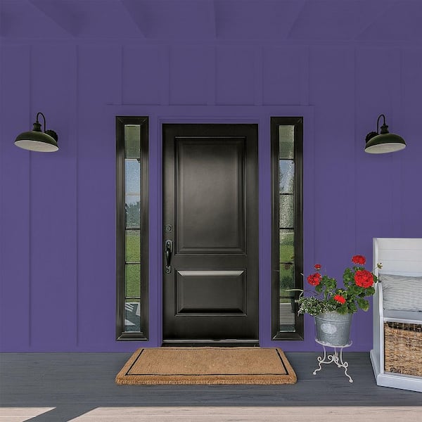 Glidden Premium 1 gal. PPG1175-7 Imperial Purple Flat Exterior