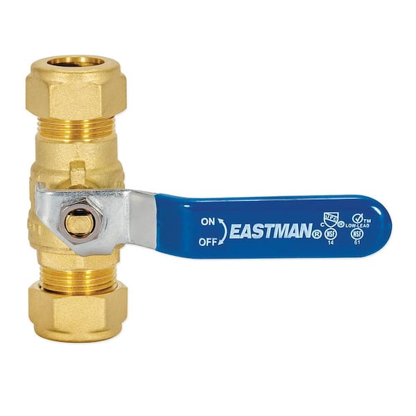 1/2 Tube Compression Stainless Steel Manual Ball Valve