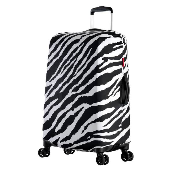 Protective Cover Spandex Suitcase Protector for Carry On Luggage kwmobile Travel Luggage Suitcase Cover Black