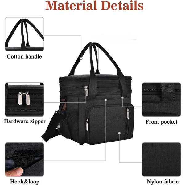 Misopily 16 qt. Expandable Leakproof Insulated Soft-Side Cooler