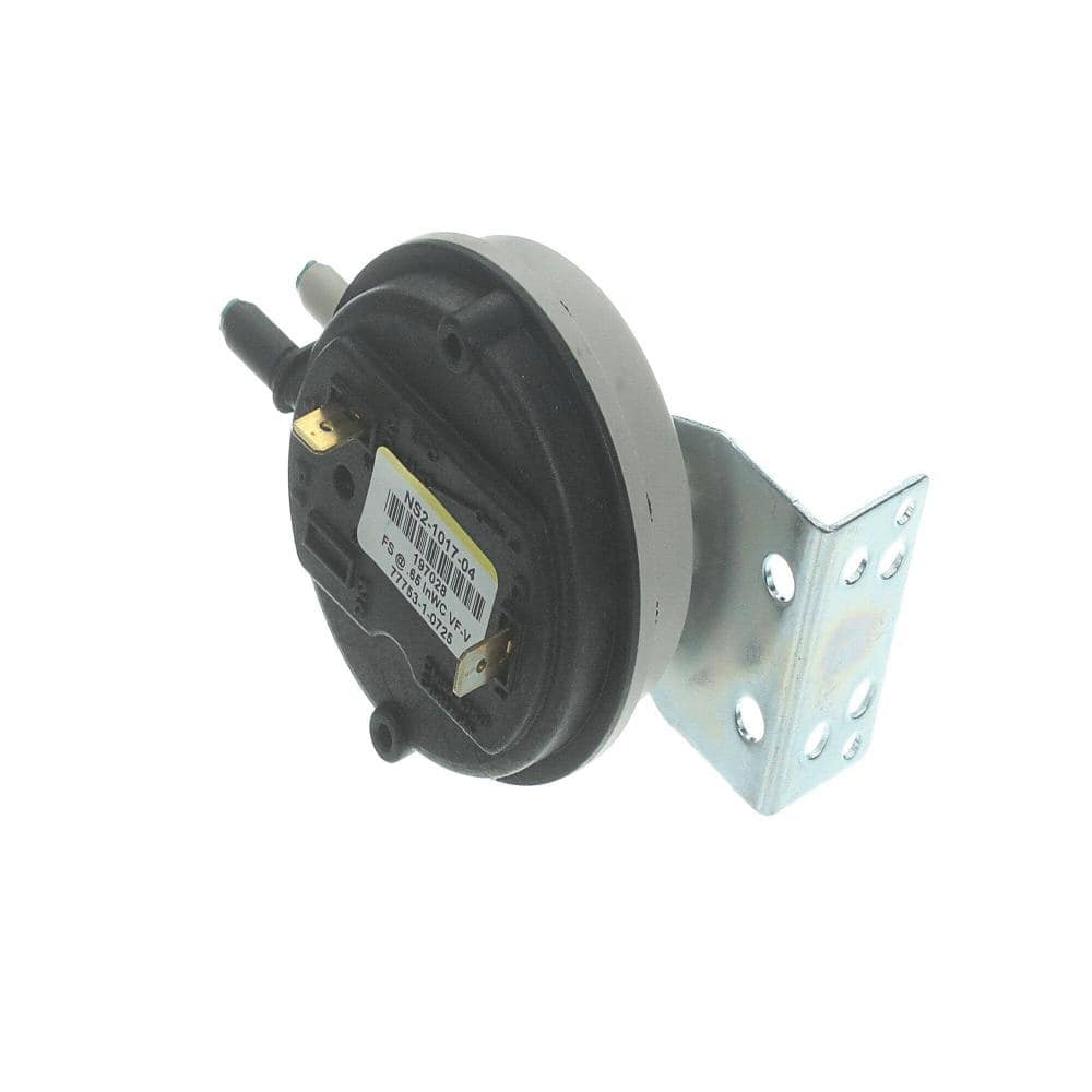 "Pressure Switch With Mounting Bracket, .65"" Wc, Spst, For High Altitude" price history on PriceWatchPro