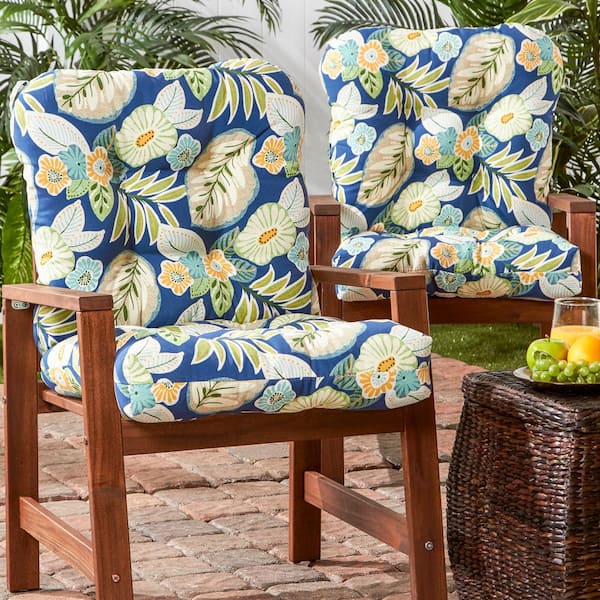Greendale Home Fashions Marlow Floral 21 x 42 Outdoor