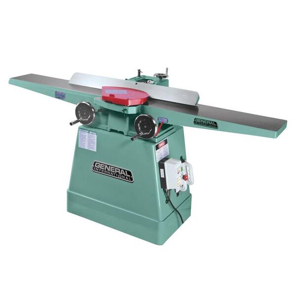 General International 12-Amp 8 in. Deluxe Jointer with Extra Long Table