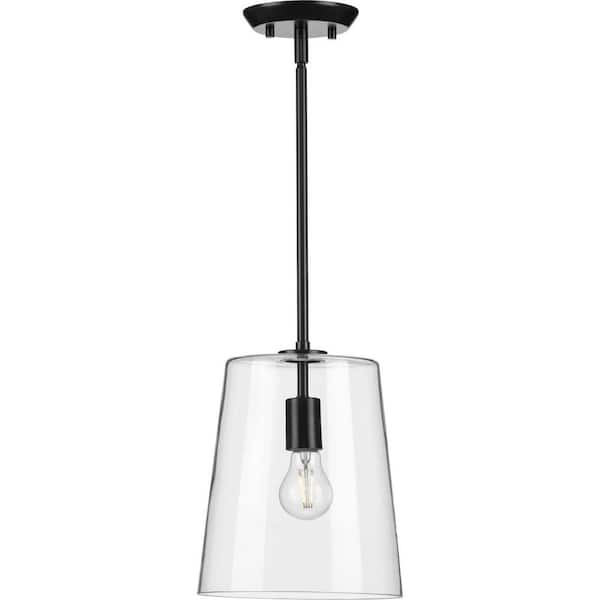 Clarion 1-Light Black Small Pendant
