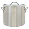 Brew Kettle 40 qt. Stainless Steel Stock Pot with Lid