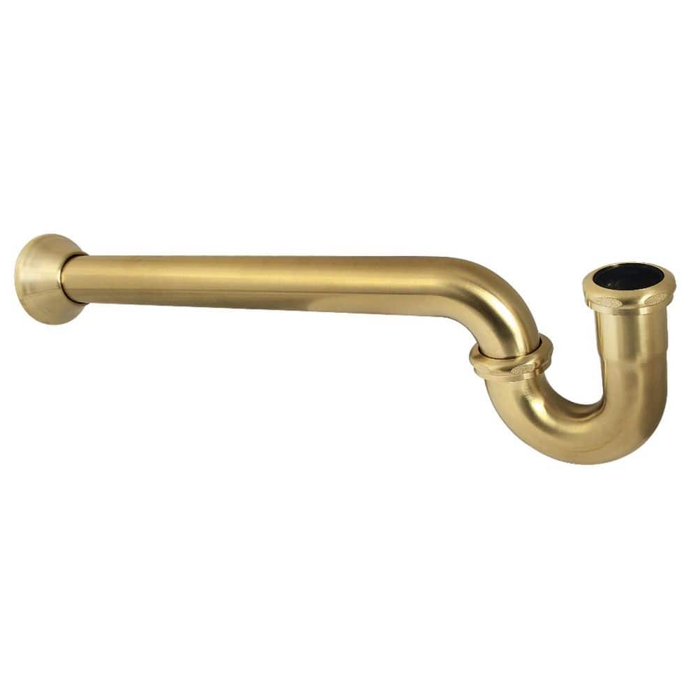 Vintage 1-1/2 in. 18-Gauge Decor P-Trap in Brushed Brass price history on PriceWatchPro