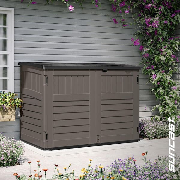Stow-Away 5 ft. x 3 ft. Resin Horizontal Storage Shed