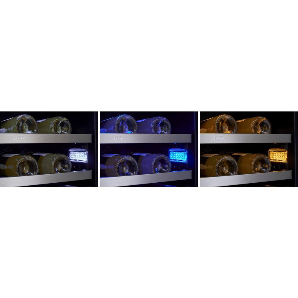 Zephyr Presrv 24" Stainless Steel Dual Zone Wine Cooler
