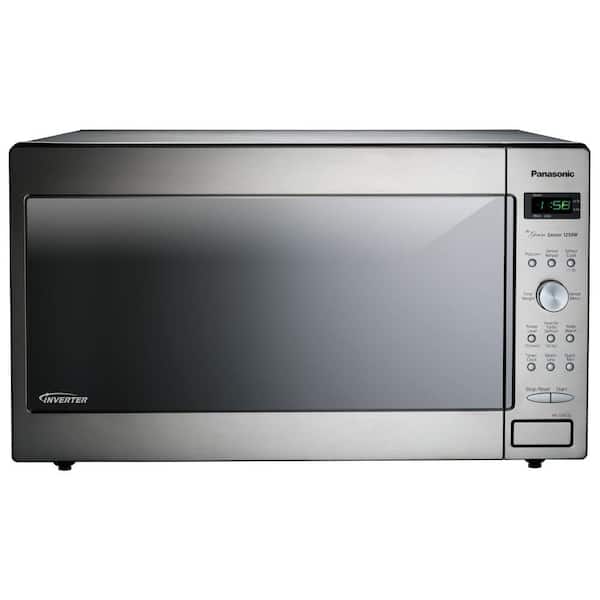 Panasonic 2.2 cu. ft. 1250 Watt Countertop/Built-In Microwave in Stainless Steel with Sensor Cooking and Inverter Technology