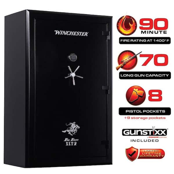 Big Daddy XLT2 51.8 cu. ft. 70-Gun 90-Minute Fire Rating UL Listed Electronic Lock Black