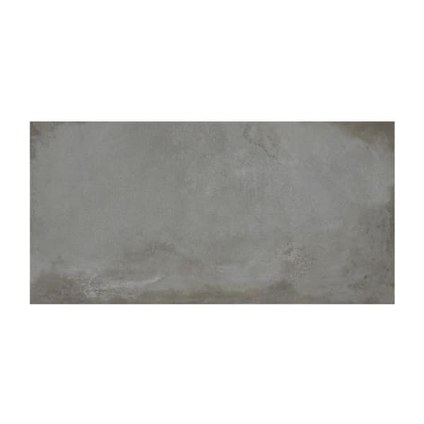 Ivy Hill Tile Angela Harris Fuller Graphite 4 in. x 0.39 in. Semi-Polished Porcelain Floor and Wall Tile Sample