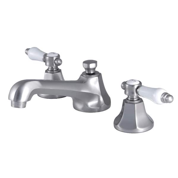 Kingston Brass Bel-Air 8 in. Widespread 2-Handle Bathroom Faucet in Brushed Nickel