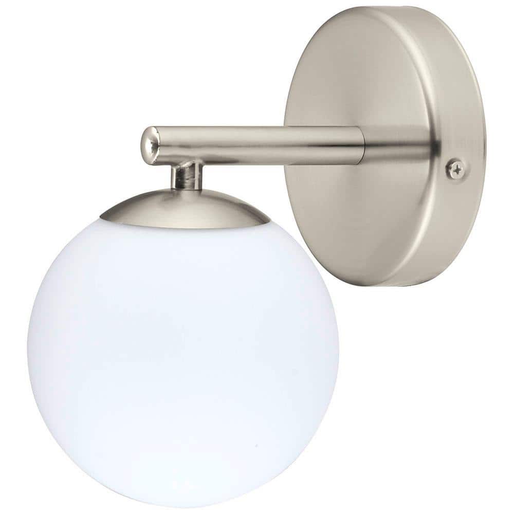 Ferrol 1-Light Satin Nickel Wall Light