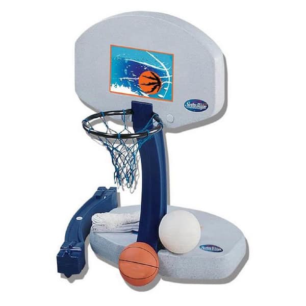 SwimWays 2 In 1 Volleyball And Basketball Swimming Pool Water Game Set (6-Pack)