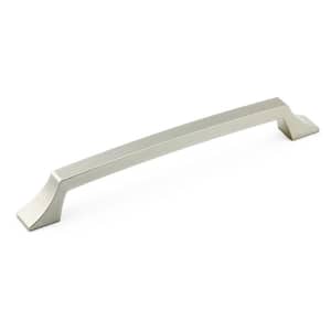 Rosemere Collection 7 9/16 in. (192 mm) Polished Nickel Transitional Rectangular Cabinet Bar Pull
