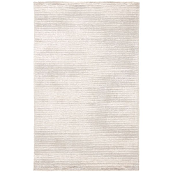Himalaya Beige 4 ft. x 6 ft. Solid Color Area Rug