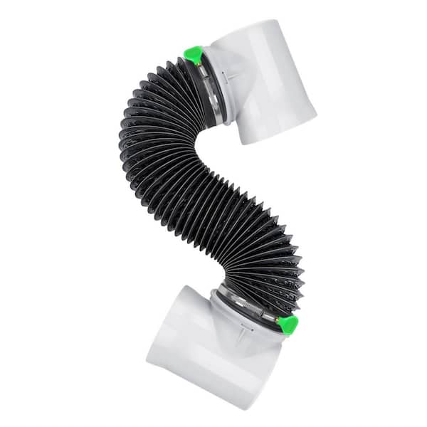 DV90 Dryer Vent Hose for Tight Space, Indoor Dryer Vent Connector Kit, Dryer Vent Duct Dryer Vent Vacuum Hose Attachment