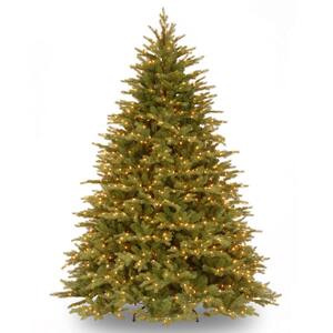 6-1/2 ft. Feel Real Nordic Spruce Hinged Tree with 750 Clear Lights