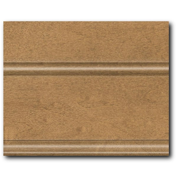 4 in. x 3 in. Finish Chip Cabinet Color Sample in Barley Maple