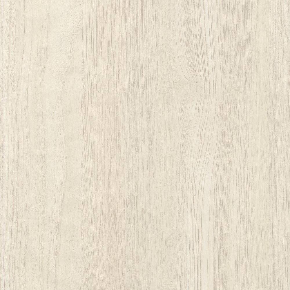 Ivory Oak Rustic Modern Nightstand with Drawer and Open Cubby