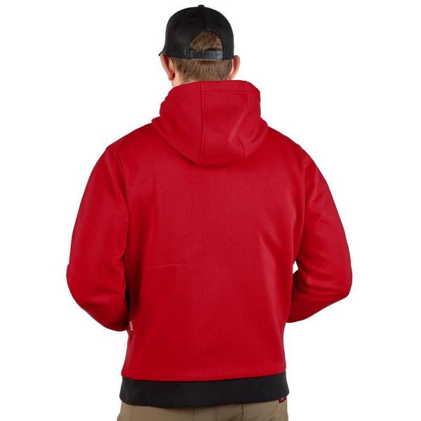 Milwaukee Men's Large M12 12-Volt Lithium Ion Cordless Red Heated